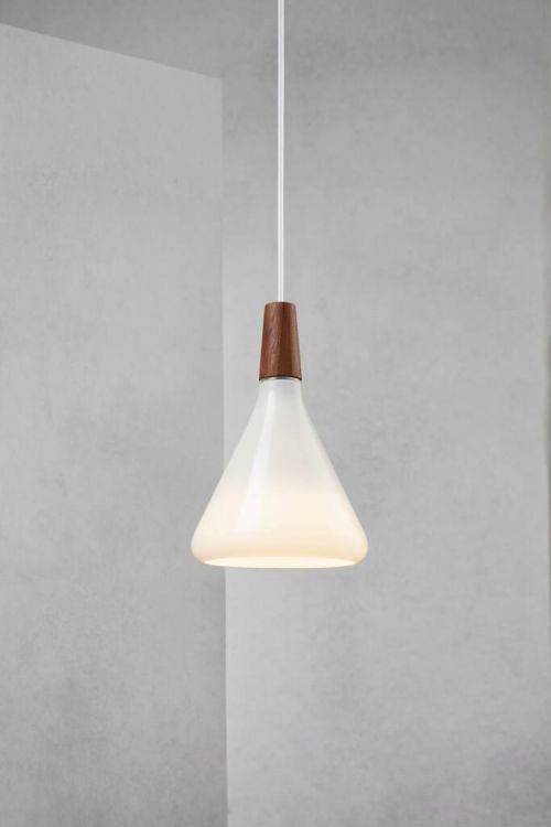 Nordlux Nori 18 Pendant Ceiling Light Opal White Glass - Comet Lighting