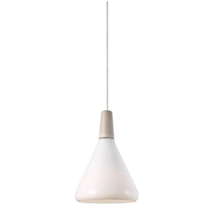 Nordlux Nori 18 Pendant Ceiling Light Opal White Glass - Comet Lighting