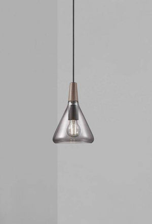 Nordlux Nori 18 Pendant Ceiling Light Smoked Glass - Comet Lighting