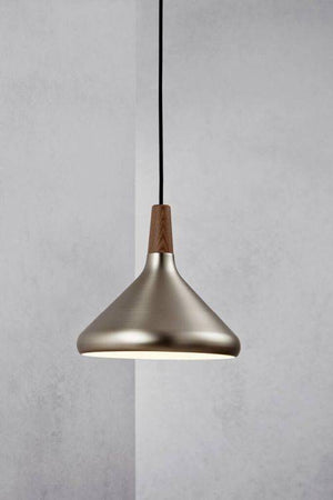 Nordlux Nori 27 Pendant Ceiling Light Brushed Steel - Comet Lighting