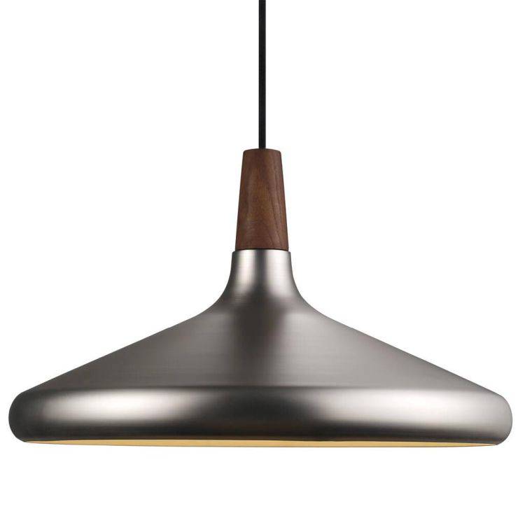 Nordlux Nori 39 Pendant Ceiling Light Brushed Steel - Comet Lighting