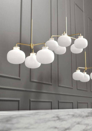 Nordlux Raito 3-Light Pendant Ceiling Light White - Comet Lighting