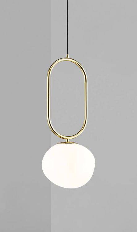 Nordlux Shapes 22 Pendant Ceiling Light Brass - Comet Lighting