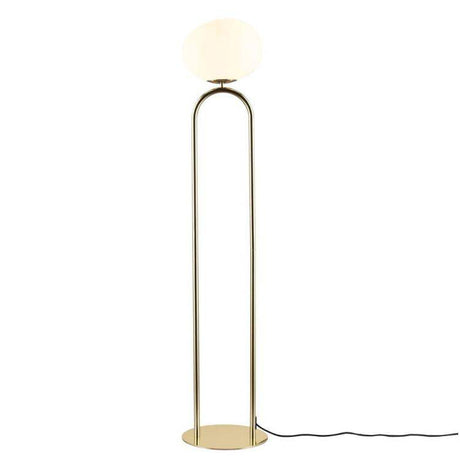 Nordlux Shapes Floor Lamp Brass - Comet Lighting