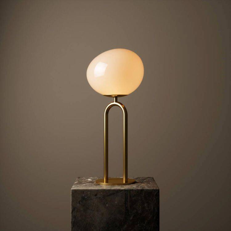 Nordlux Shapes Table Lamp Brass - Comet Lighting