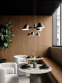 Nordlux Stay 3Lt Pendant Ceiling Light Black - Comet Lighting