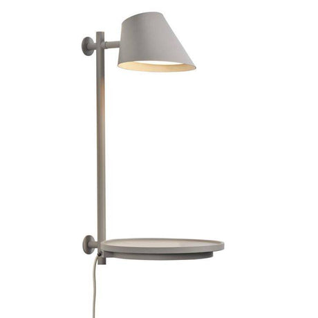 Nordlux Stay Wall Light Grey - Comet Lighting