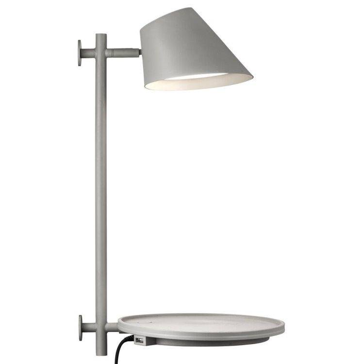 Nordlux Stay Wall Light Grey - Comet Lighting