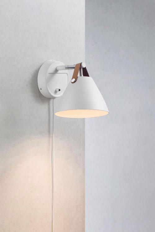 Nordlux Strap 15 Wall Light White - Comet Lighting