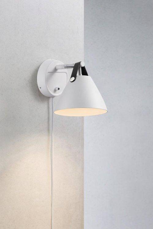 Nordlux Strap 15 Wall Light White - Comet Lighting