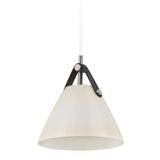 Nordlux Strap 16 Pendant Ceiling Light Nickel - Comet Lighting