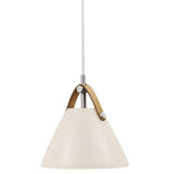 Nordlux Strap 16 Pendant Ceiling Light Nickel - Comet Lighting