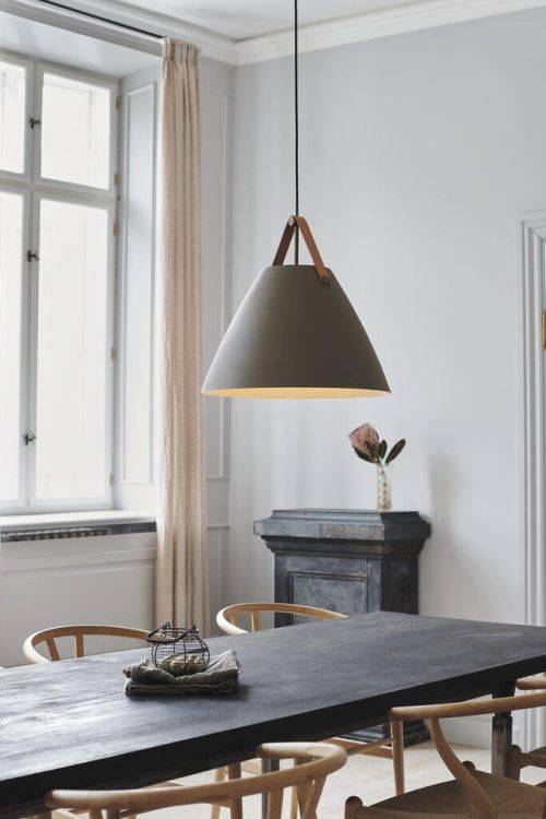 Nordlux Strap 48 Pendant Ceiling Light Biege - Comet Lighting