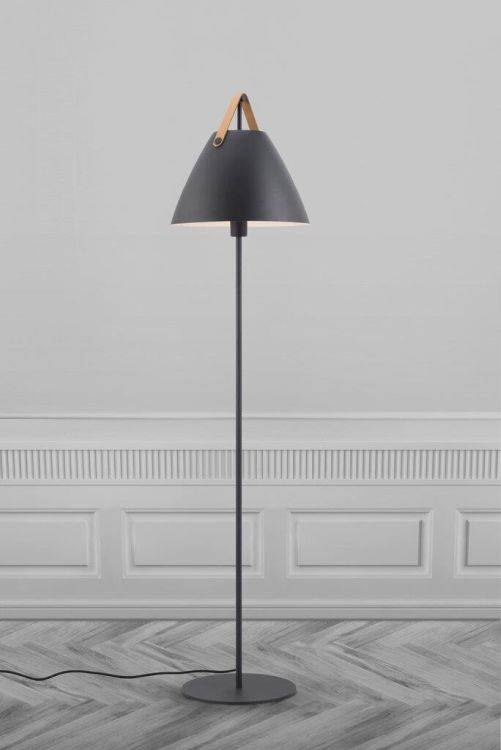 Nordlux Strap Floor Lamp Black - Comet Lighting