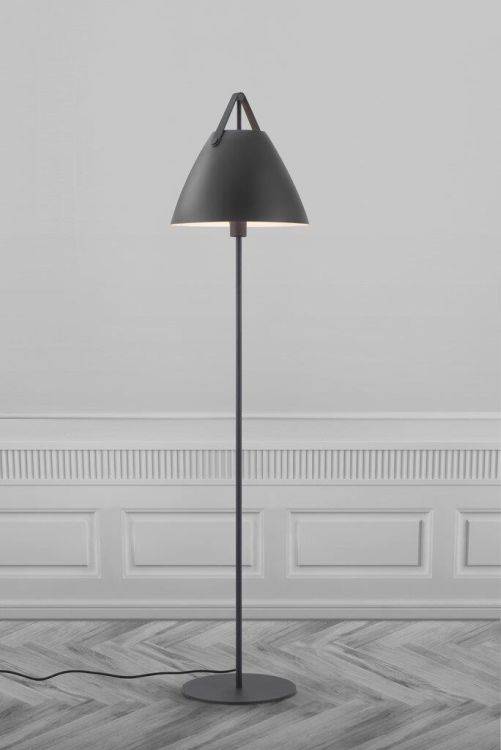 Nordlux Strap Floor Lamp Black - Comet Lighting