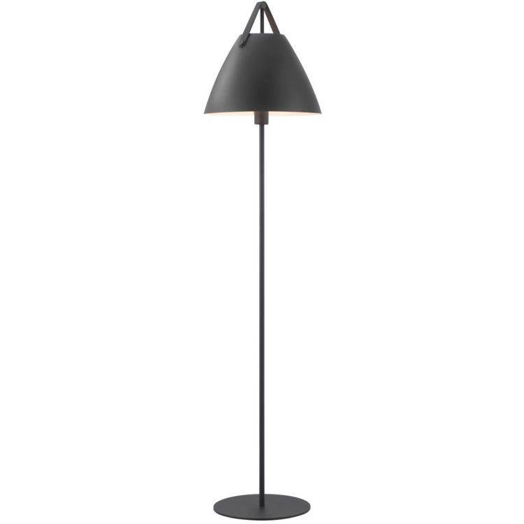 Nordlux Strap Floor Lamp Black - Comet Lighting