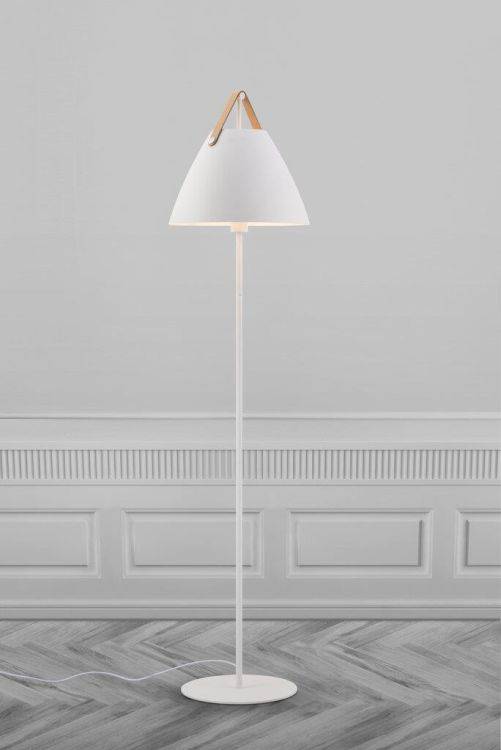 Nordlux Strap Floor Lamp White - Comet Lighting