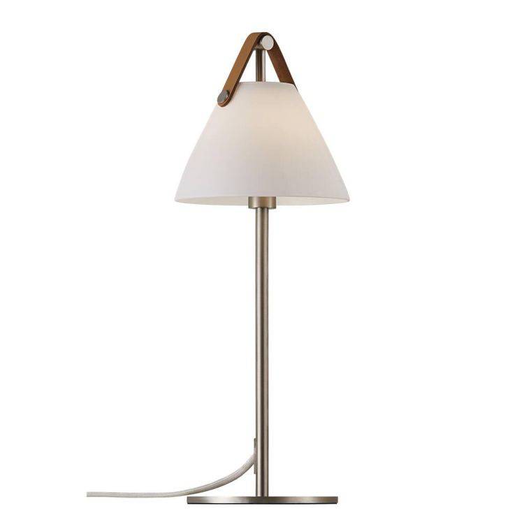 Nordlux Strap Table Lamp Nickel - Comet Lighting