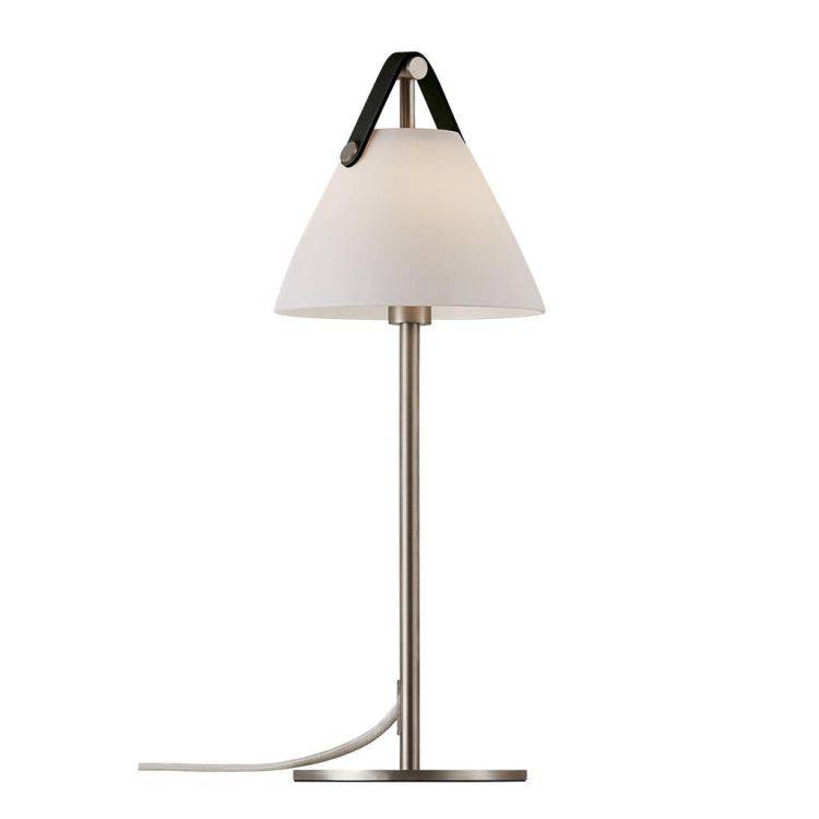 Nordlux Strap Table Lamp Nickel - Comet Lighting