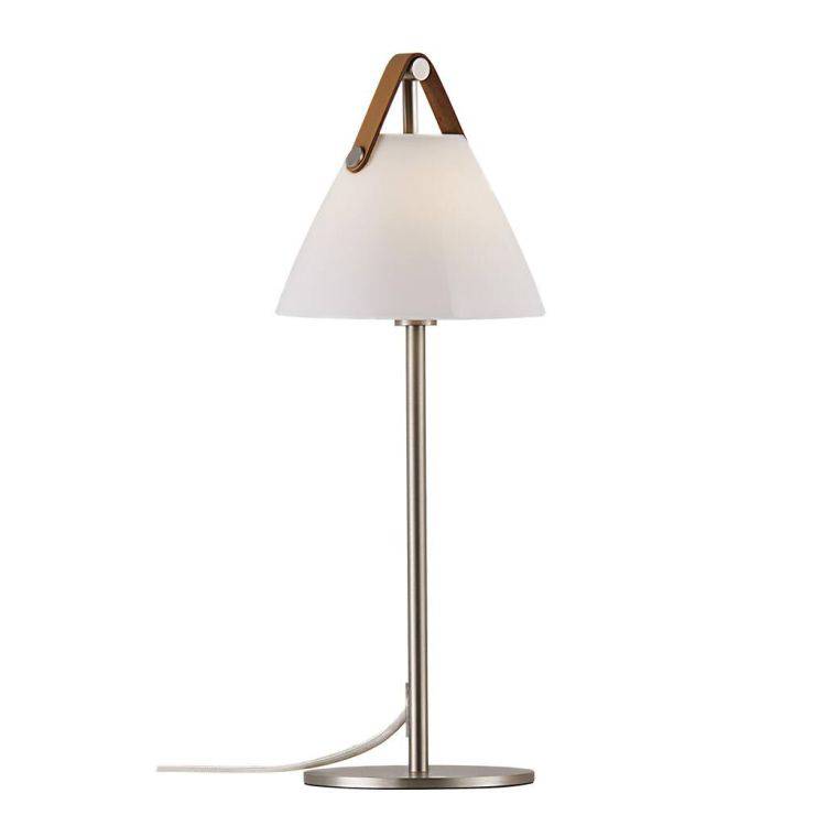 Nordlux Strap Table Lamp Nickel - Comet Lighting