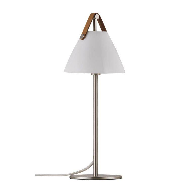 Nordlux Strap Table Lamp Nickel - Comet Lighting