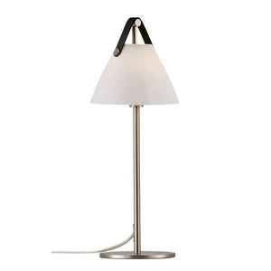 Nordlux Strap Table Lamp Nickel - Comet Lighting