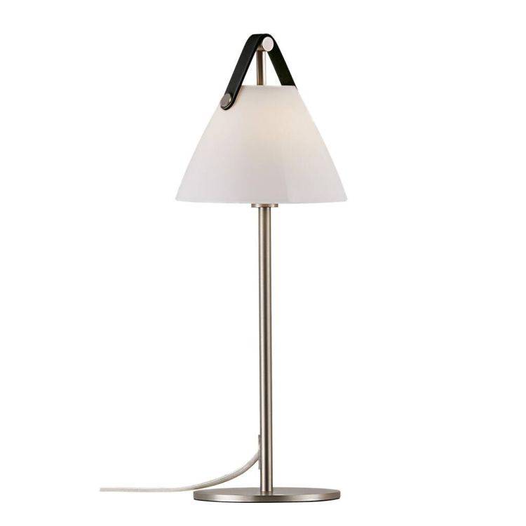 Nordlux Strap Table Lamp Nickel - Comet Lighting