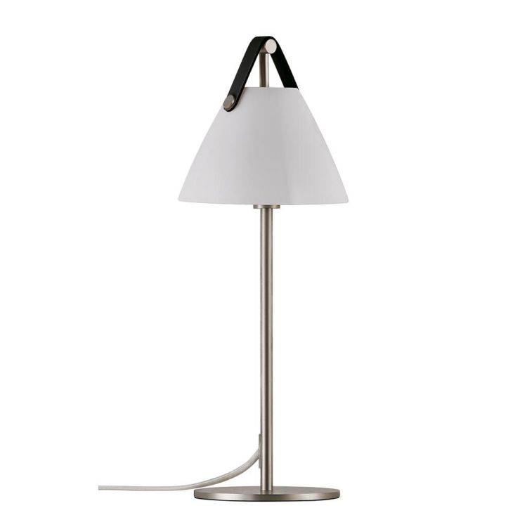 Nordlux Strap Table Lamp Nickel - Comet Lighting