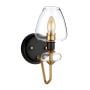 Armand 1 Light Wall Light - Aged Brass