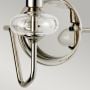 Armand 2 Light Wall Light - Polished Nickel