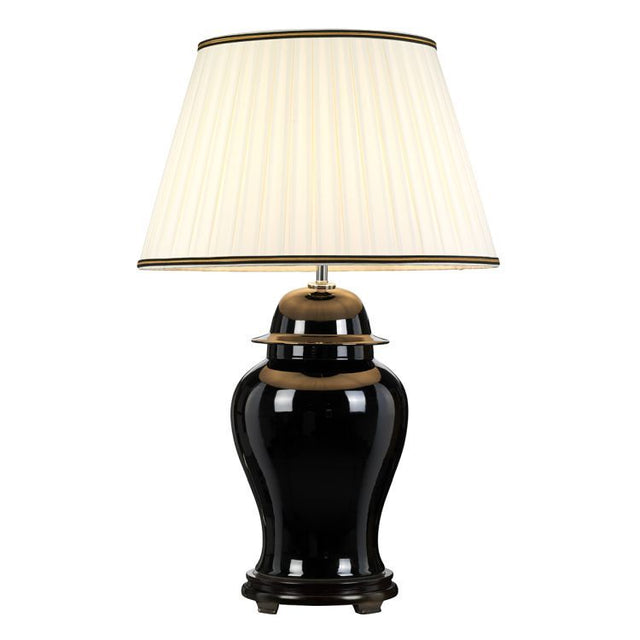 Chiling 1 Light Table Lamp With Tall Empire Shade