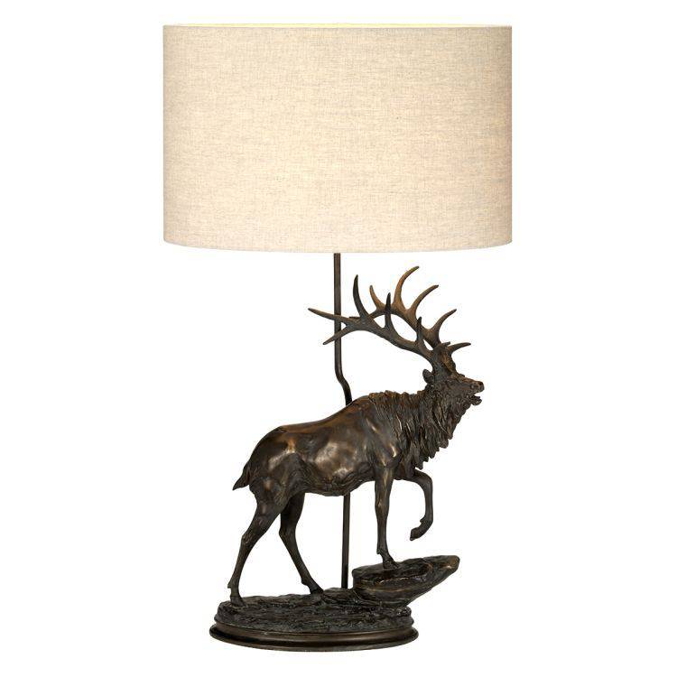 Angus 1 Light Table Lamp & Shade - Comet Lighting