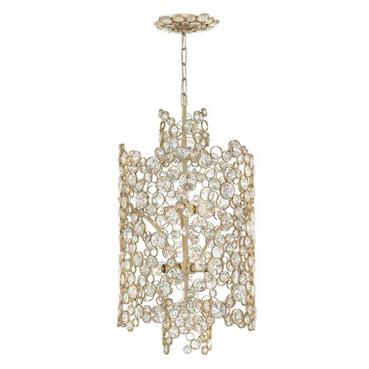 Anya 6 Light Two Tier Pendant - Comet Lighting