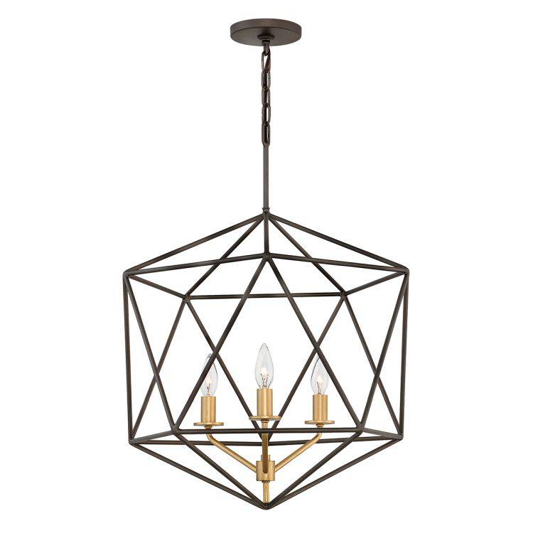 Astrid 3 Light Pendant Chandelier - Comet Lighting