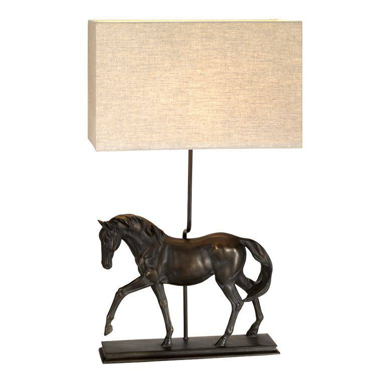 Dorado 1 Light Table Lamp With Rectangle Shade - Comet Lighting