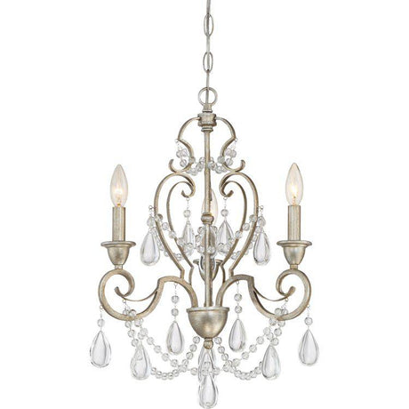 Lakeside 3 Light Mini Chandelier - Comet Lighting