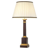 Louviers 1 Light Table Lamp With Tall Empire Shade - Comet Lighting