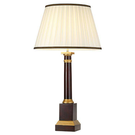 Louviers 1 Light Table Lamp With Tall Empire Shade - Comet Lighting