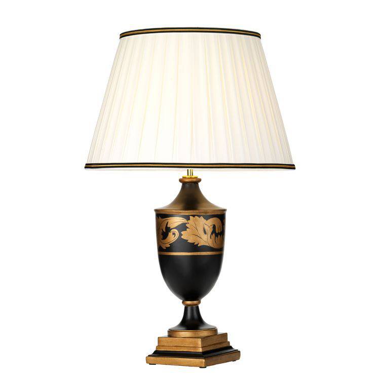 Narbonne 1 Light Table Lamp With Tall Empire Shade - Comet Lighting