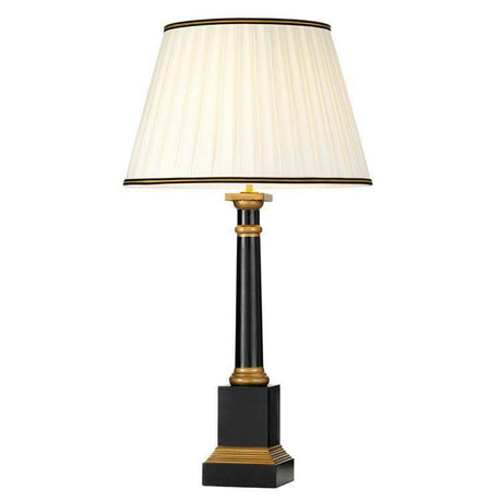 Peronne 1 Light Table Lamp With Tall Empire Shade - Comet Lighting