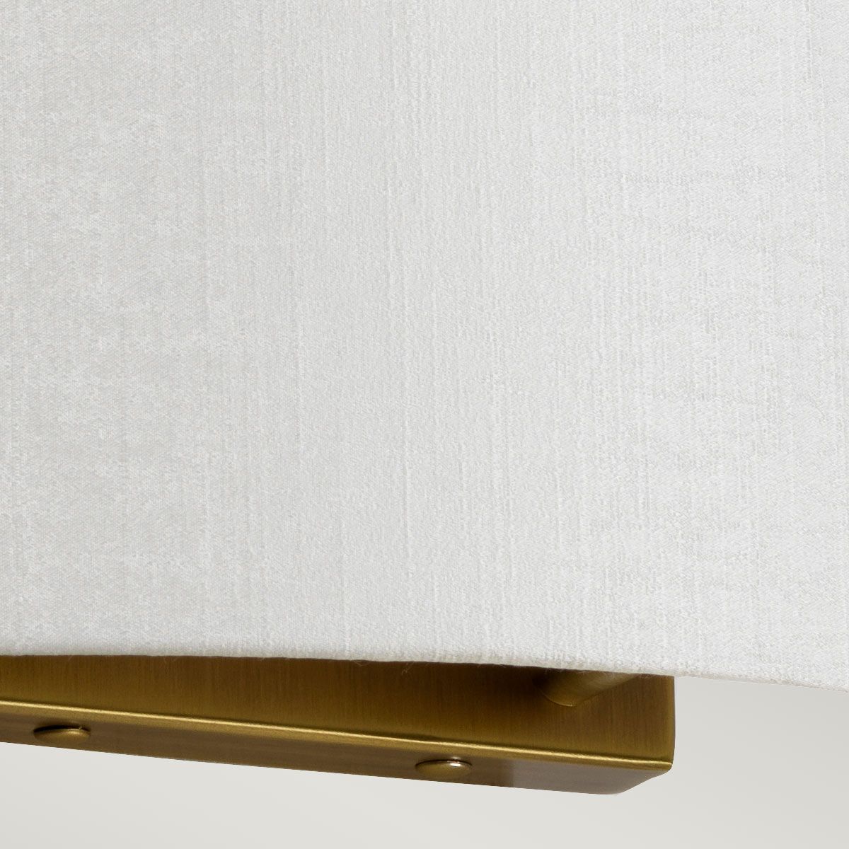 Cooper Large Curved Wall Light with Aged Brass Back Plate