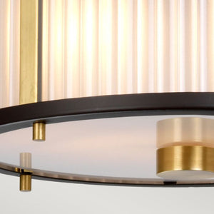 Corona 2 Light Pendant - Museum Bronze - Comet Lighting