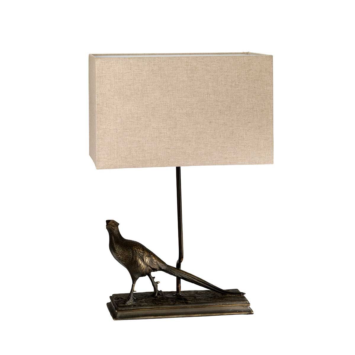 Halkirk 1 Light Table Lamp With Rectangle Shade