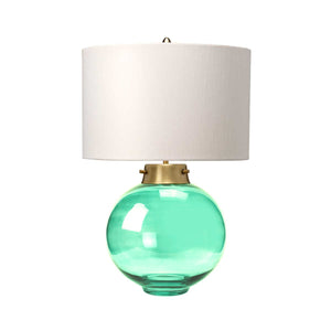 Kara Table Lamp - Dark Green - Comet Lighting