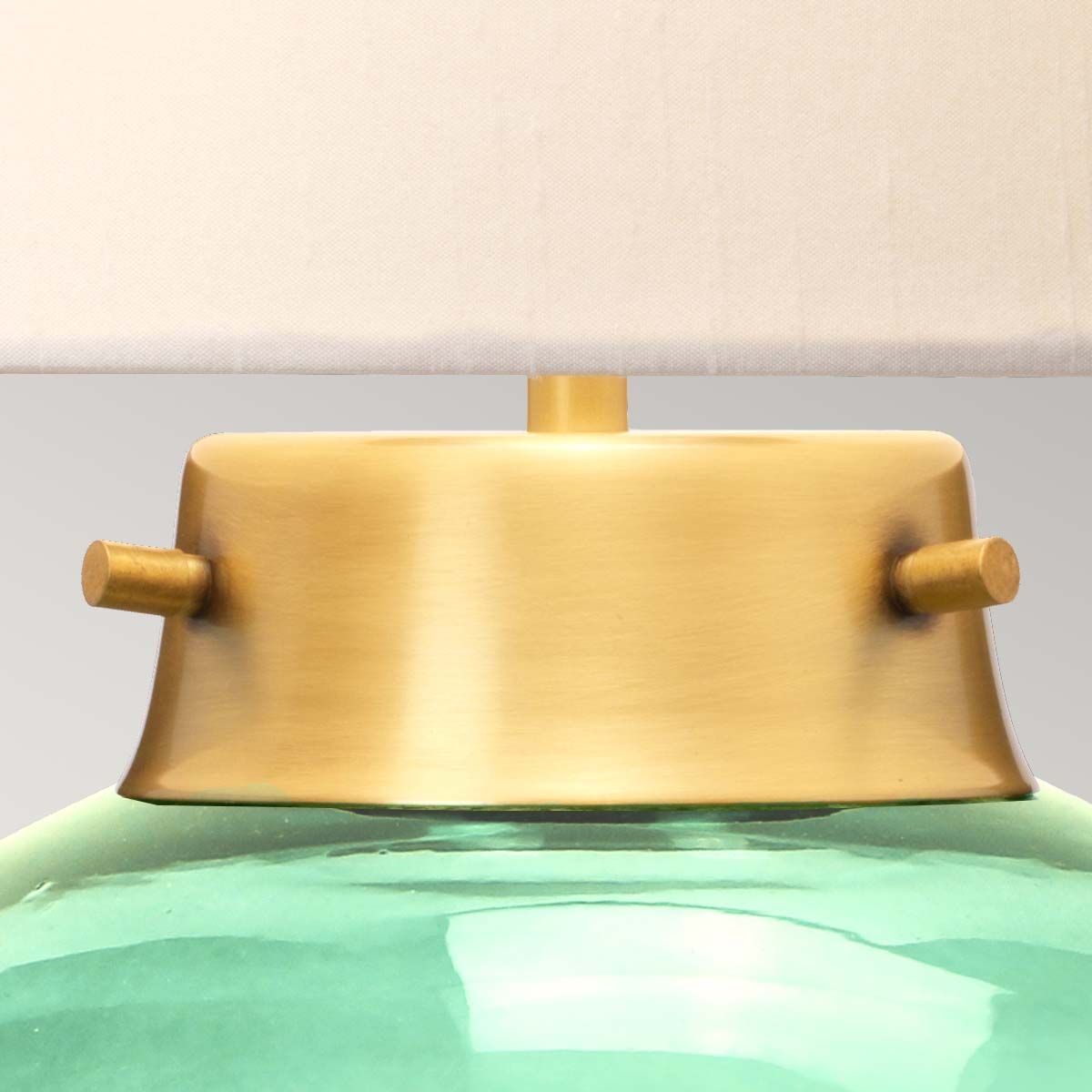 Kara Table Lamp - Dark Green