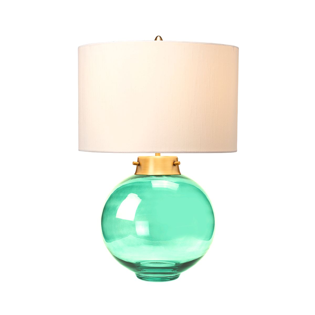 Kara Table Lamp - Dark Green