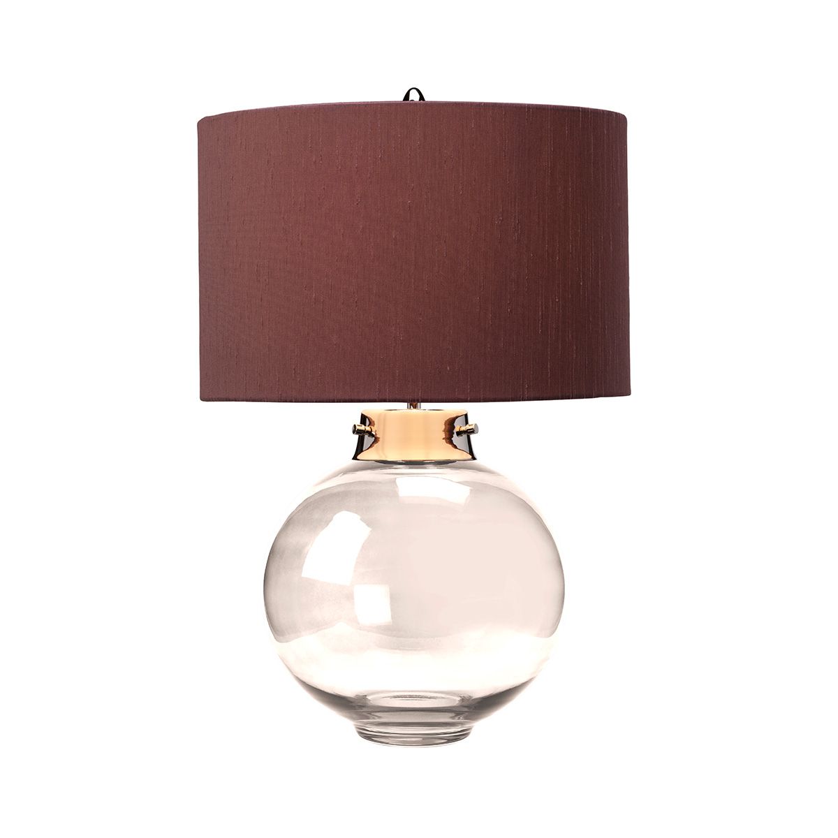 Kara Table Lamp - Smoke - Comet Lighting