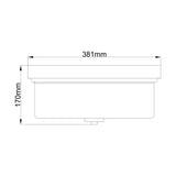 Kincaid 3 Light Flush Light - Comet Lighting
