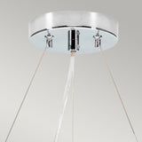 Pearce 18" Pendant with Polished Chrome Ceiling Pan