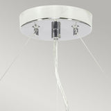 Pearce 26" Pendant with Polished Chrome Ceiling Pan